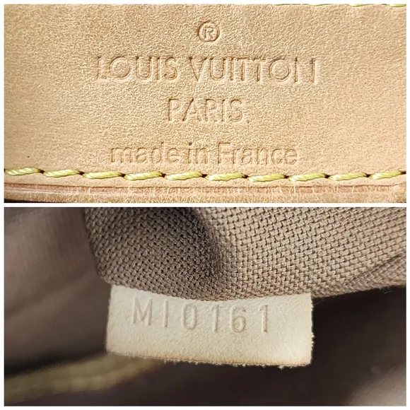 LOUIS VUITTON Monogram Palermo GM Shoulder Bag Brown/Beige - Picture 4 of 16